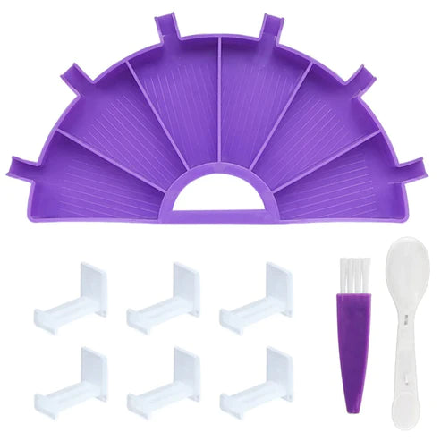 9pcs DIY Diamond Painting Tools Beads Storage Tray Kit