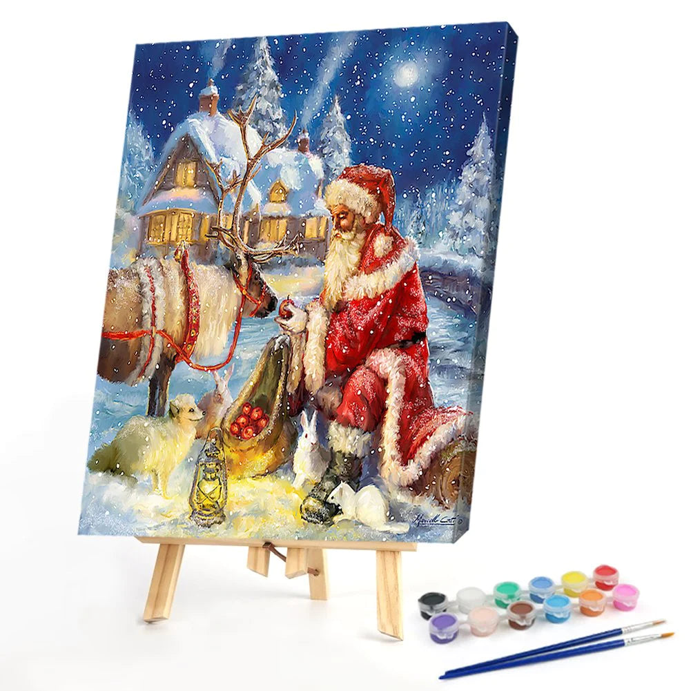 Paint By Numbers Kit - Santa Claus