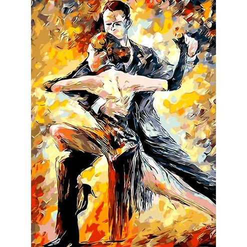 Paint By Numbers Kit - Dancing