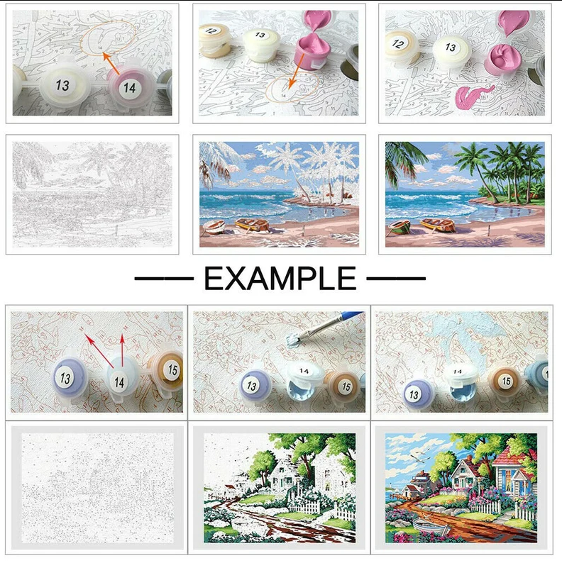 Paint By Numbers Kit - Beautiful Scenery