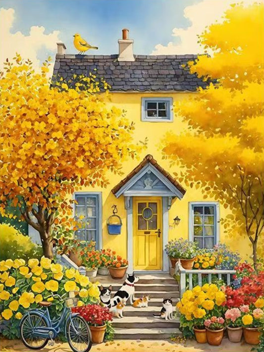 Paint By Numbers Kit - Golden Autumn 11