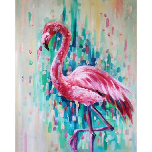 Paint By Numbers Kit - Flamingo