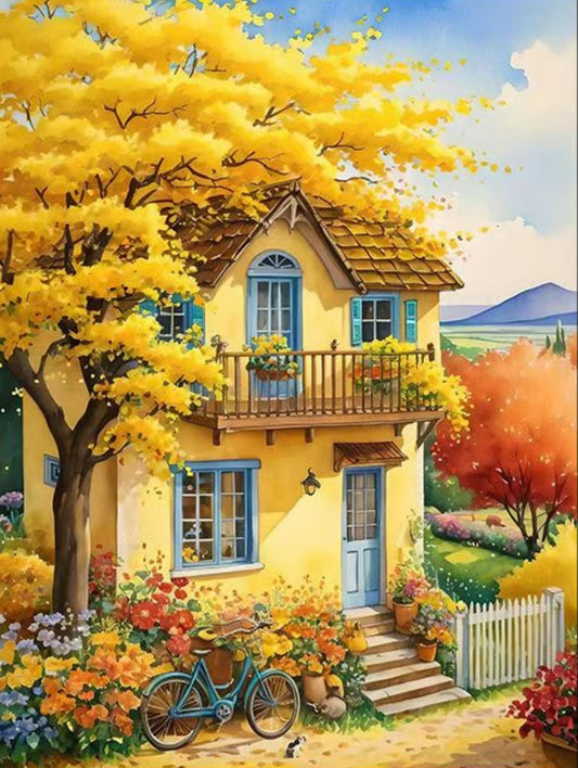 Paint By Numbers Kit - Golden Autumn 12