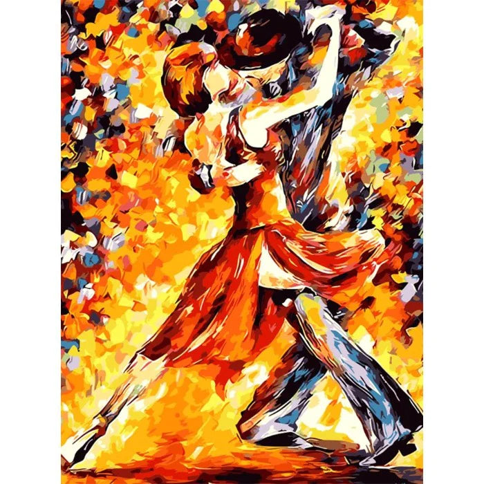 Paint By Numbers Kit - Dancing