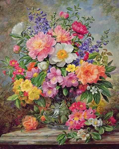 Paint By Numbers Kit - June Flowers