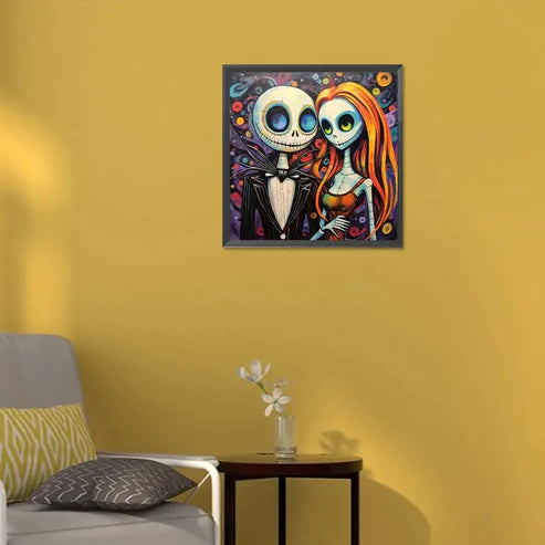 DIY Diamond Painting Kit - Jack and Sally