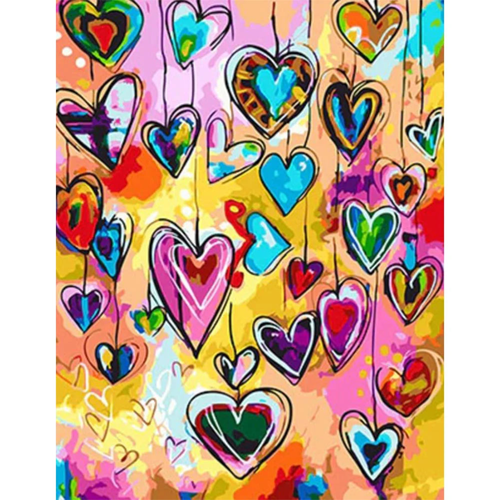 Paint By Numbers Kit - Love Heart