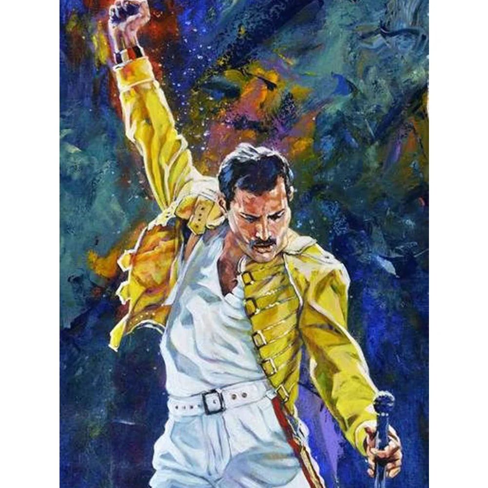 Paint By Numbers Kit - Freddie Mercury