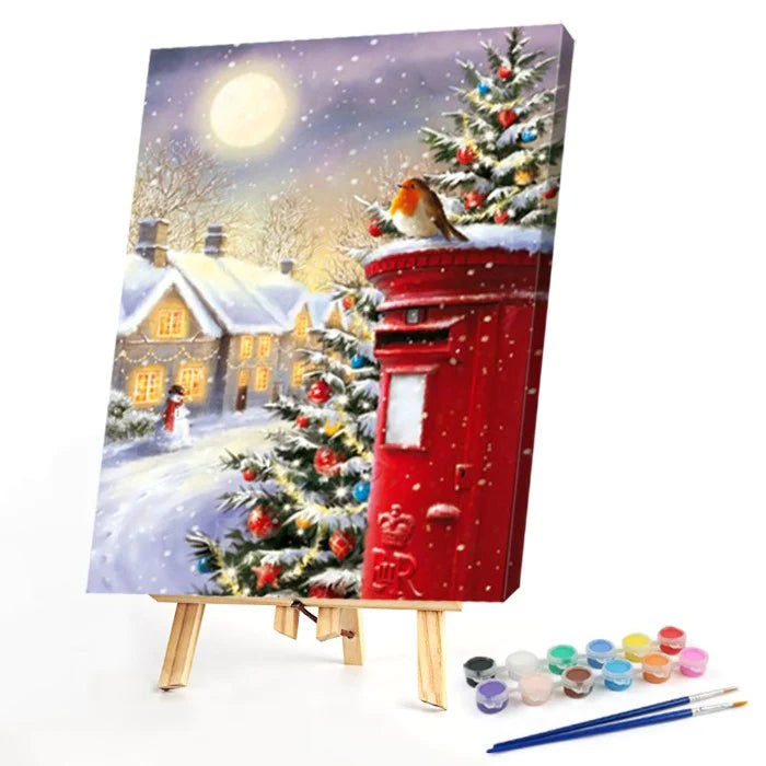 Paint By Numbers Kit - Christmas Night