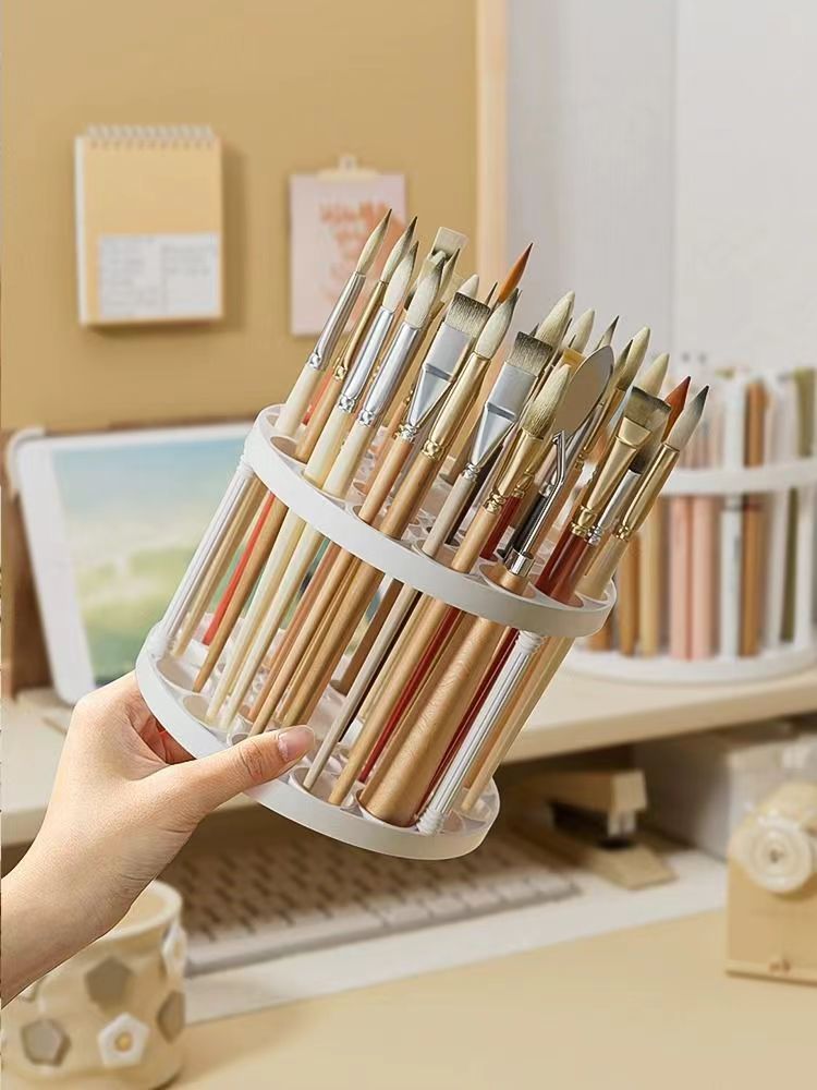 Paint By Numbers Tool - Plastic Paint Brush Holder and Organizer