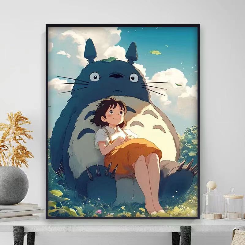 Paint By Numbers Kit - My Neighbor Totoro 3