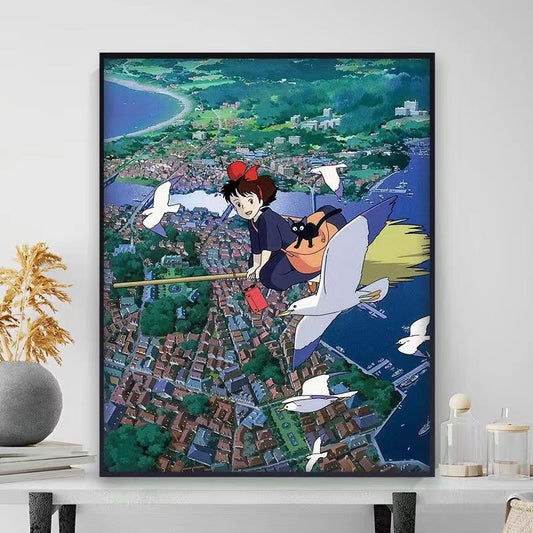 Paint By Numbers Kit - Kiki's Delivery Service