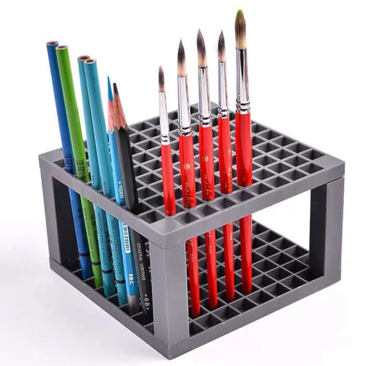 Paint By Numbers Tools - Multifunctional Brush Holder with 96 holes