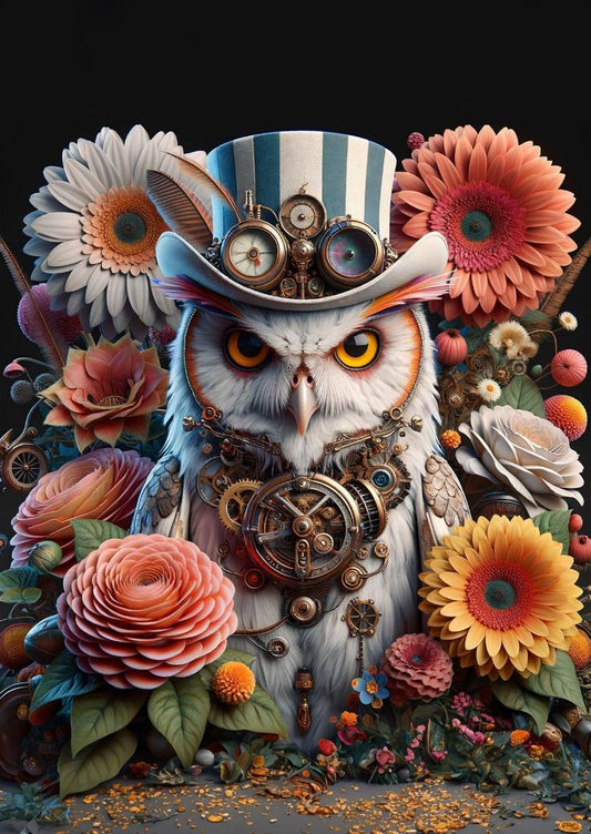 DIY Diamond Painting Kits - Owl