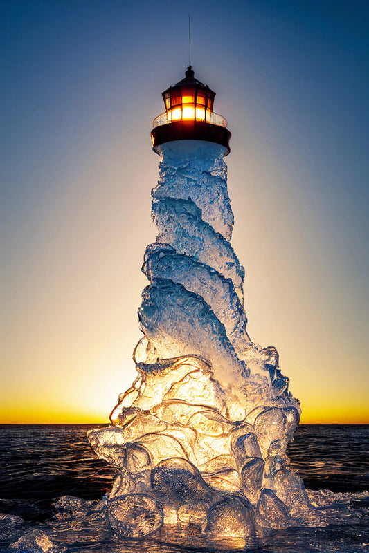 DIY 5D Diamond Painting Kit - Ice Light House