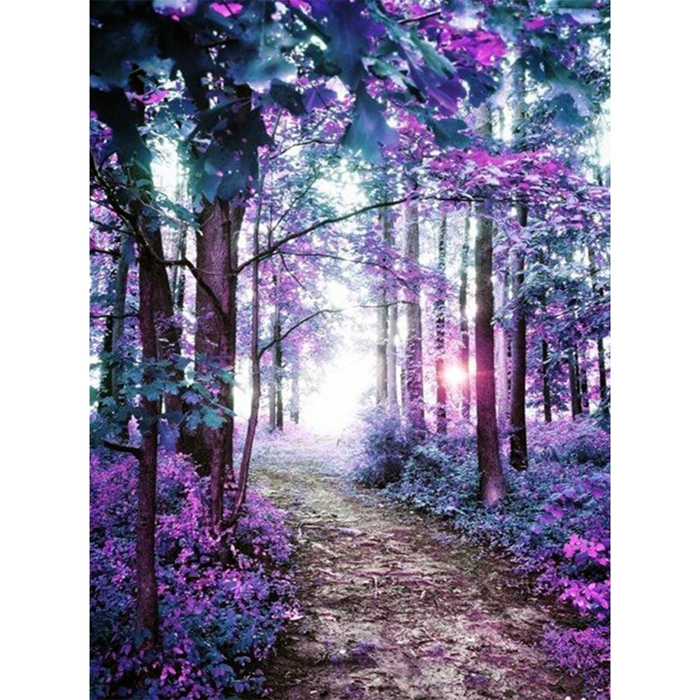 Paint By Numbers Kit - Purple Grove