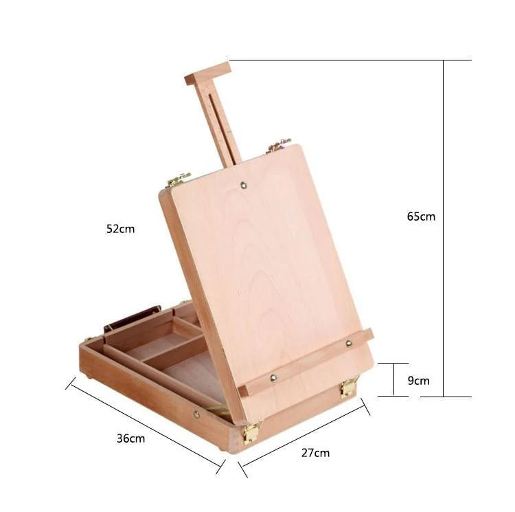 Paint By Numbers Tools - Wooden Easel with Storage