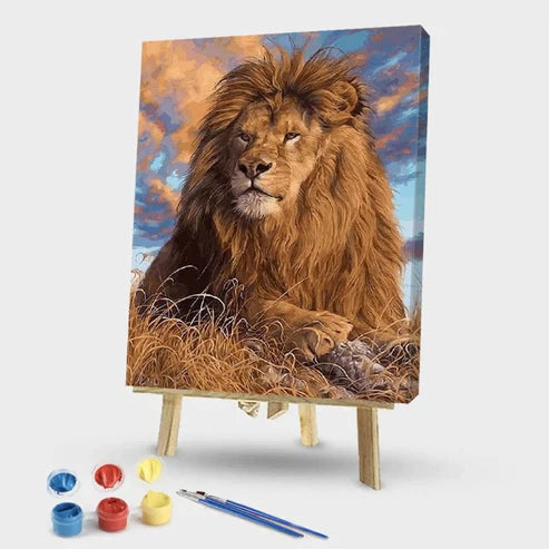 Paint By Numbers Kit - Lion