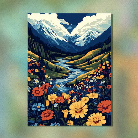 Painting By Numbers Kit - Beautiful Scenery
