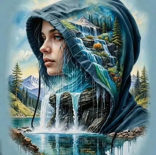 DIY Diamond Painting Kits - Abstract Woman