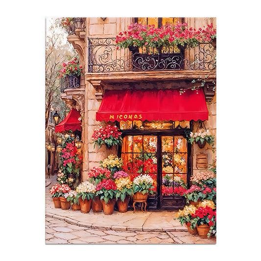 Painting By Numbers Kit - Street view