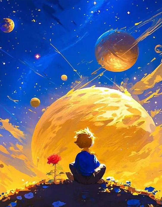 Paint By Numbers Kit - The Little Prince 4