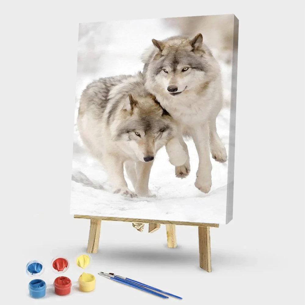 Paint By Numbers Kit - Wolf