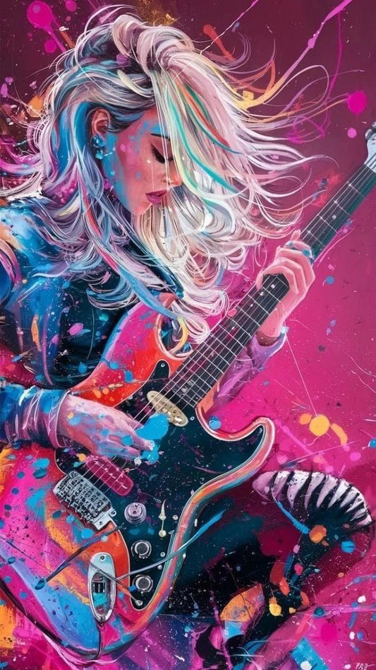 DIY Diamond Painting Kits - Rock Woman