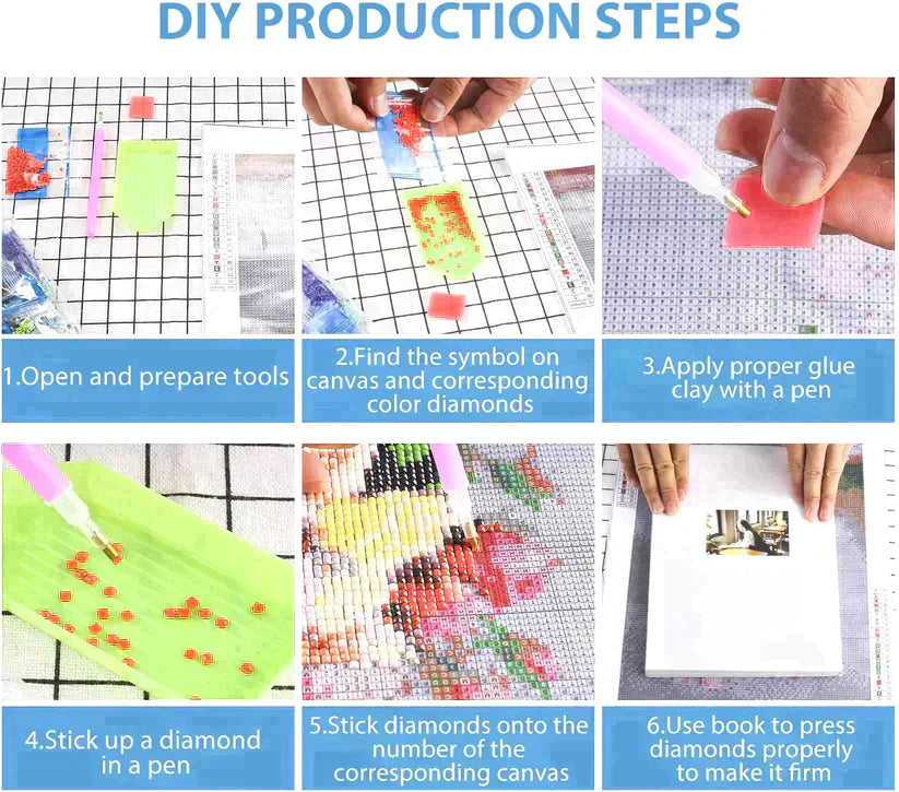 DIY 5D Diamond Painting Kit - Succulents