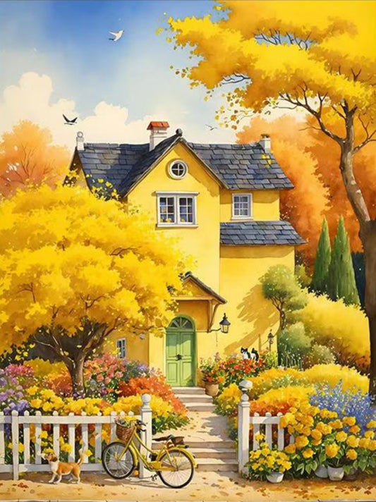 Paint By Numbers Kit - Golden Autumn 5