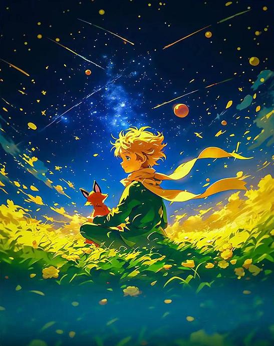 Paint By Numbers Kit - The Little Prince 5