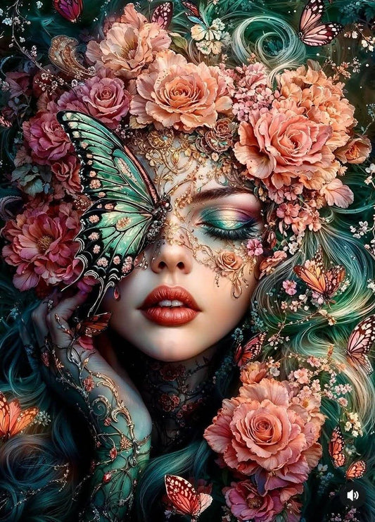 DIY Diamond Painting Kits - Abstract Woman