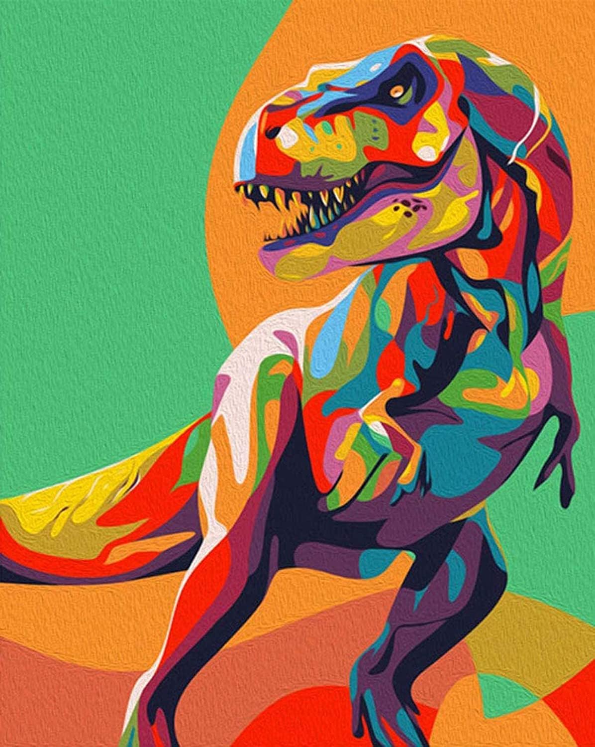 Paint By Numbers Kit - Dinosaur