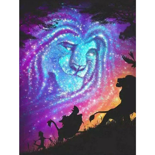 Paint By Numbers Kit - The Lion King