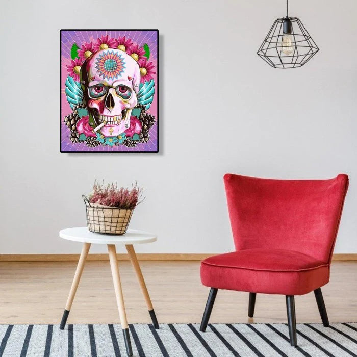 Paint By Numbers Kit - Skeleton