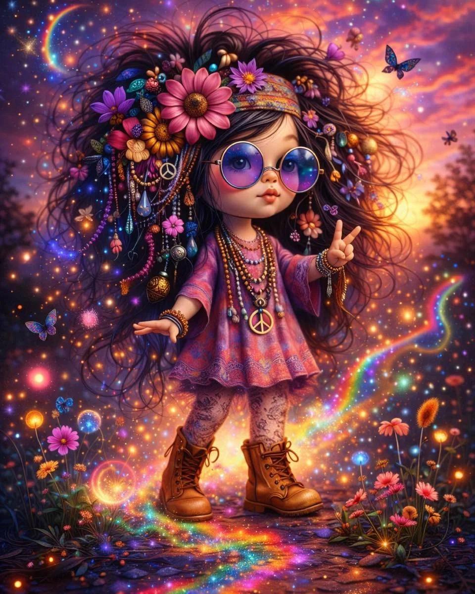 DIY Diamond Painting Kits - Cute Little Girl