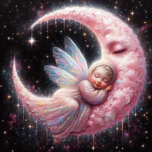 DIY Diamond Painting Kits - The Moon and the Child