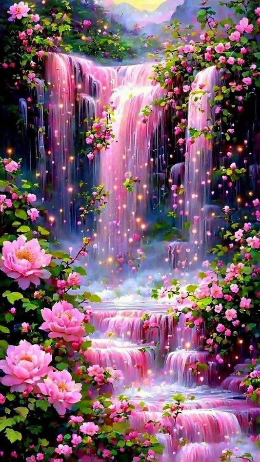 DIY Diamond Painting Kits - Abstract Fantasy Waterfall