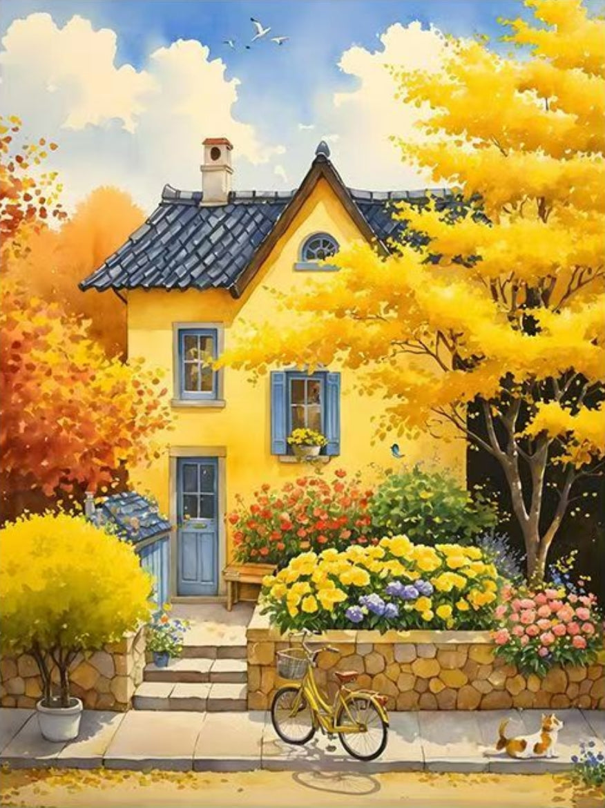 Paint By Numbers Kit - Golden Autumn 7