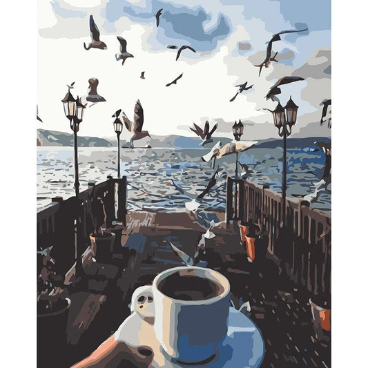 Paint By Numbers Kit - Seaside Bird