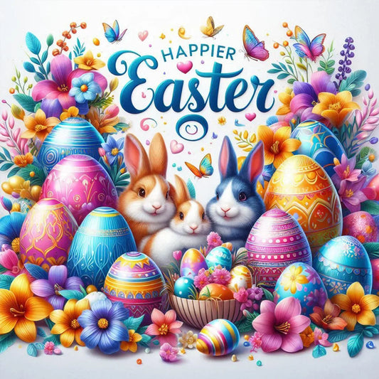 DIY Diamond Painting Kits - Happy Easter