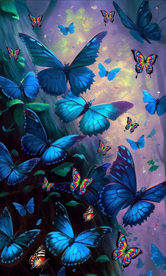 DIY Diamond Painting Kits - Fantasy Butterflies