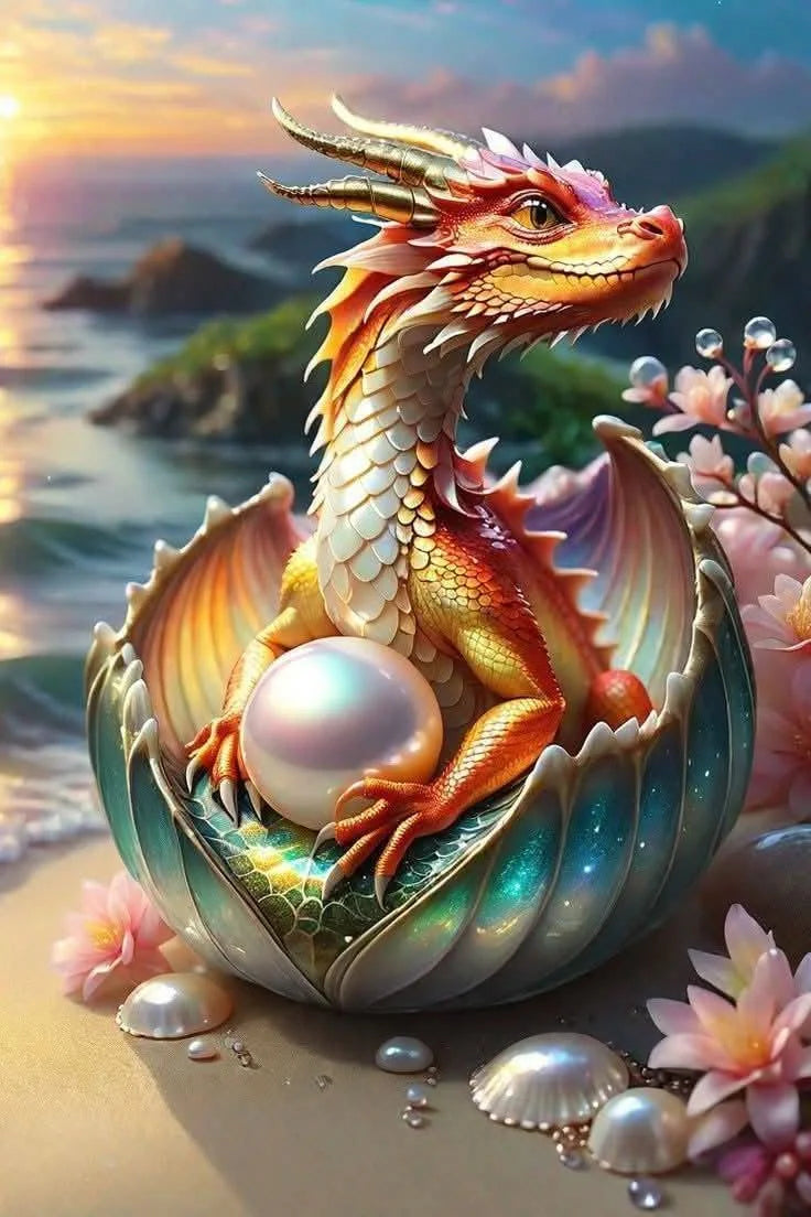 DIY Diamond Painting Kits - Dragon