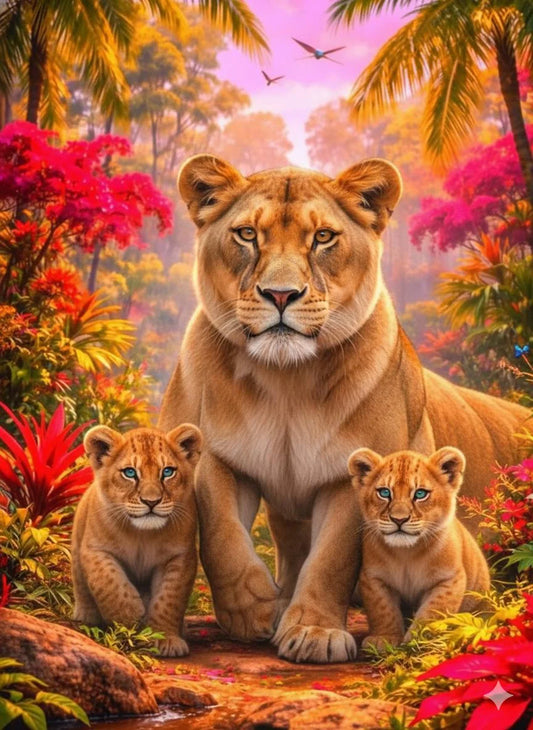 DIY Diamond Painting Kits - Tiger