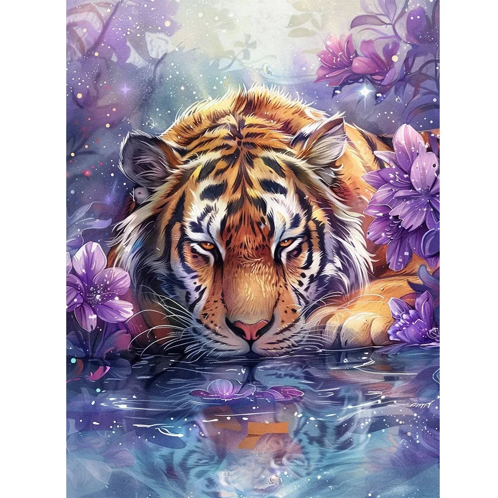 DIY Diamond Painting Kits - Tiger