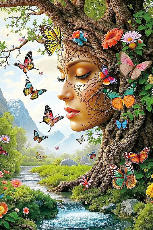 DIY Diamond Painting Kits - Abstract Woman