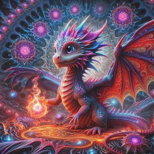 DIY Diamond Painting Kits - Dragon