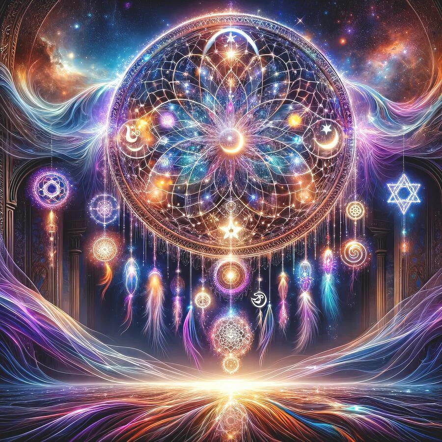 DIY Diamond Painting Kits - Abstract Dreamcatcher