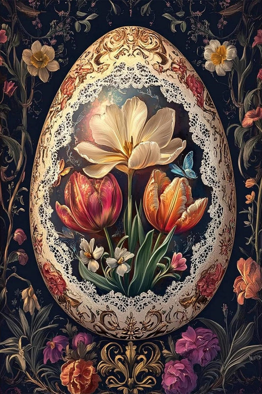 DIY Diamond Painting Kits - Flowers