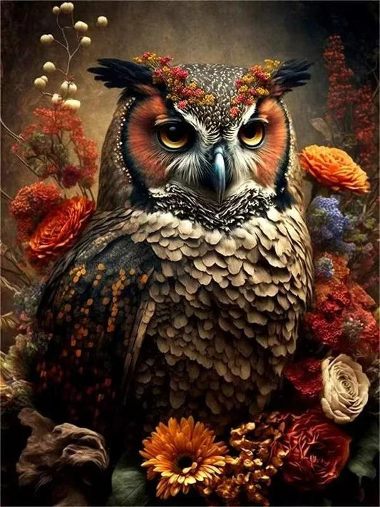 DIY Diamond Painting Kits - Owl